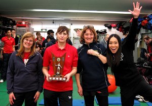 Town vs Gown Match, Ladies Winners